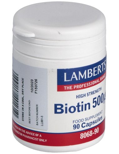 Biotina 500 µg 90  Caps. de Lamberts
