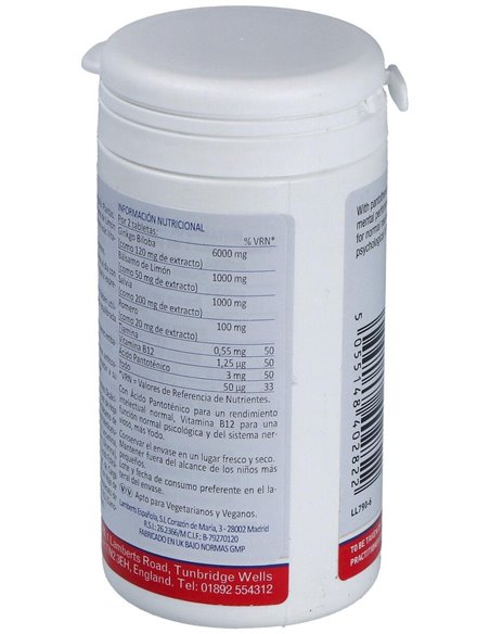 Refreshall® (Vit, Min, Gingko, Melisa, Romero +) de Lamberts