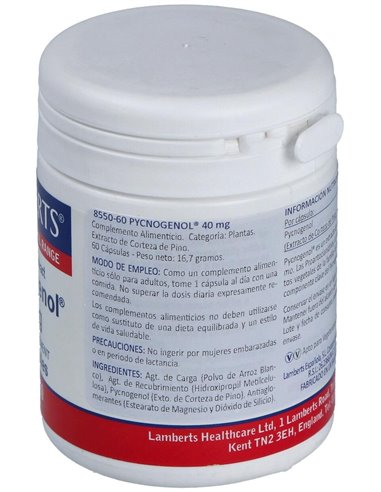Pycnogenol® 60 Caps. de Lamberts