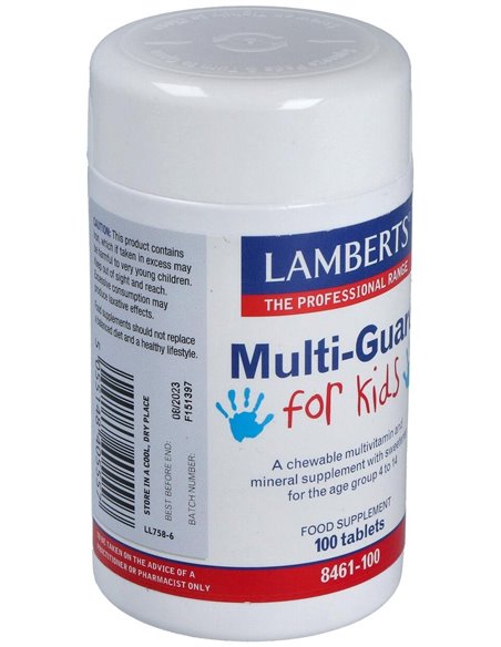 Multi-Guard® for Kids 100 Tabs. de Lamberts