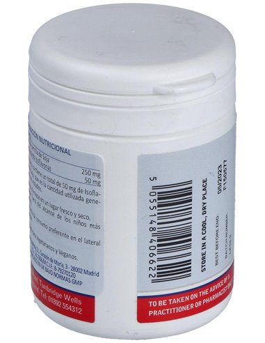 Isoflavonas de Soja 50 mg de Lamberts