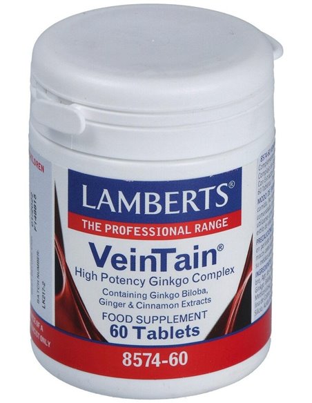 Veintain® (Ginkgo+Canela+Jengibre) de Lamberts