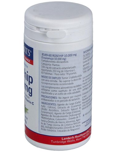 Escaramujo 10.000 mg de Lamberts