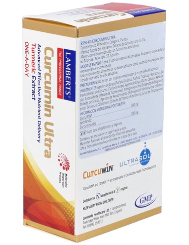 Curcumin Ultra (Una al Día) 60 Tabs.  de Lamberts