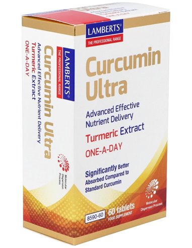 Curcumin Ultra (Una al Día) 60 Tabs.  de Lamberts