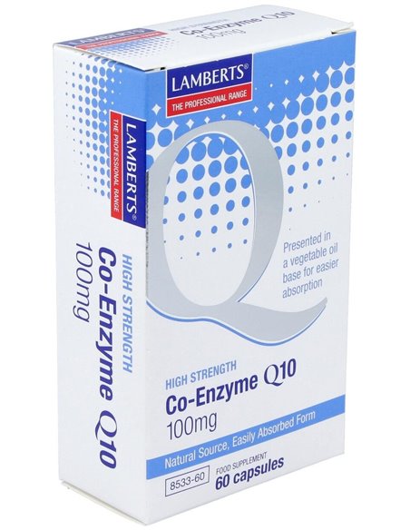 Coenzima Q10 100 mg 60 Caps. de Lamberts