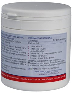 Myo Inositol en polvo 100% Natural 200 g de Lamberts 2