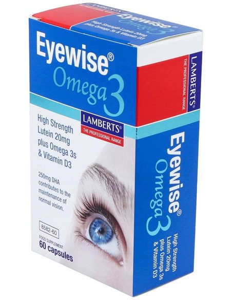 Eyewise® Omega 3 (Luteína, Zeaxantina. Vit D3) de Lamberts