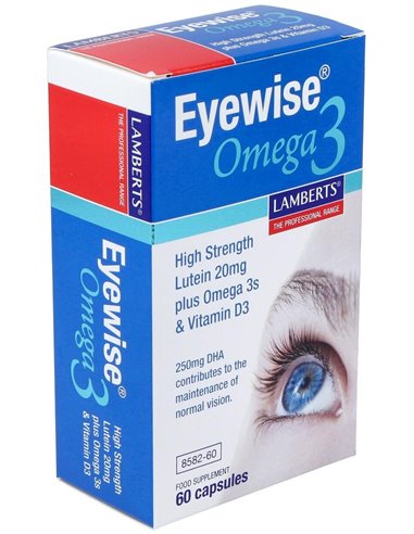 Eyewise® Omega 3 (Luteína, Zeaxantina. Vit D3) de Lamberts