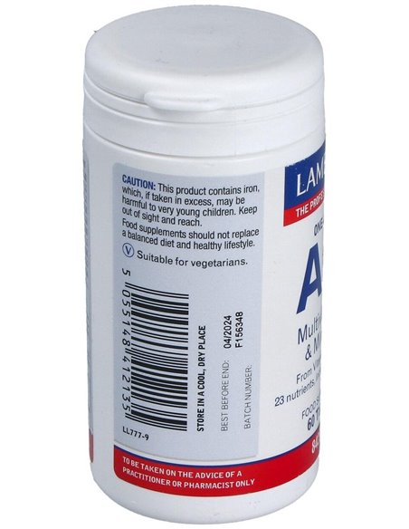 A to Z Multi (Vitaminas y Minerales) Una al Día de Lamberts