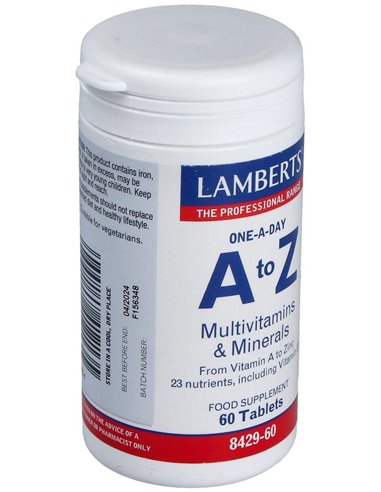 A to Z Multi (Vitaminas y Minerales) Una al Día de Lamberts