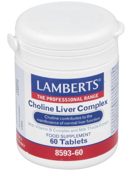 Choline Liver Complex (Cardo Mariano y Vit. B) de Lamberts