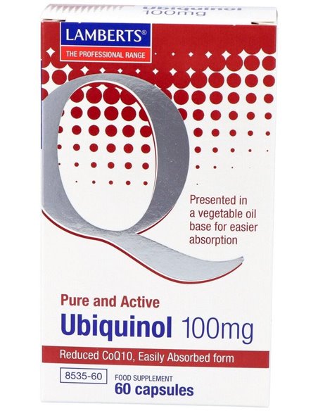 Ubiquinol 100 mg 60 Caps. de Lamberts