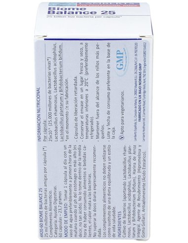 Biome Balance 25 de Lamberts