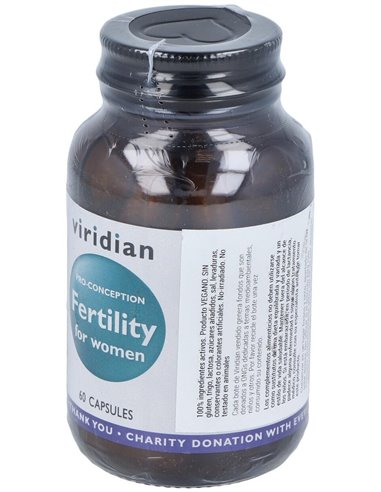 Fertility Para Mujeres 60Cap.Veg. de Viridian