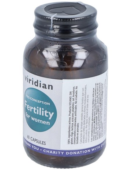 Fertility Para Mujeres 60Cap.Veg. de Viridian
