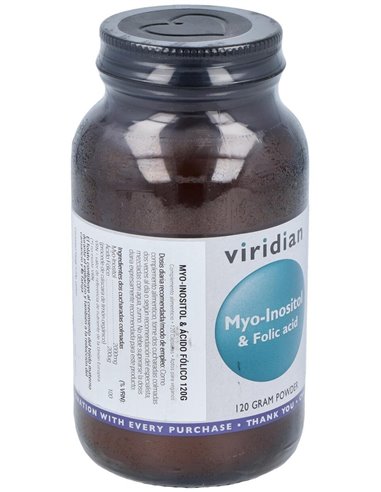 Myo-Inositol Con Acido Folico 120Gr. de Viridian