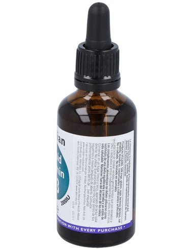 Vitamina D3 2000Iu Liquida Vegana 50Ml. de Viridian