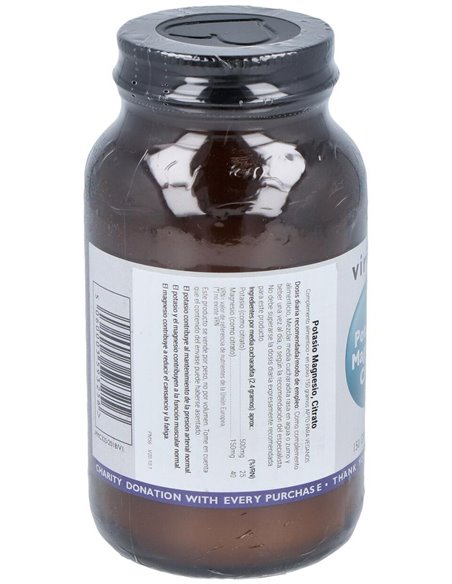 Potasio Magnesio Citrato Polvo 150Gr. de Viridian