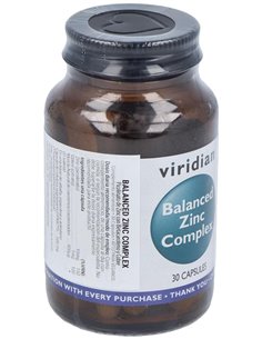 Balanced Zinc Complex 30Cap.Veg. de Viridian 2