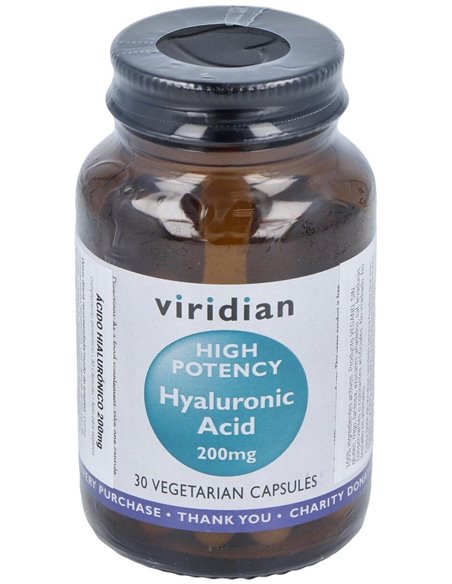 Acido Hialuronico 200Mg. 30Cap.Veg. de Viridian