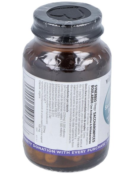 Synerbio Saccharomyces Boulardi 30Cap.Veg. de Viridian