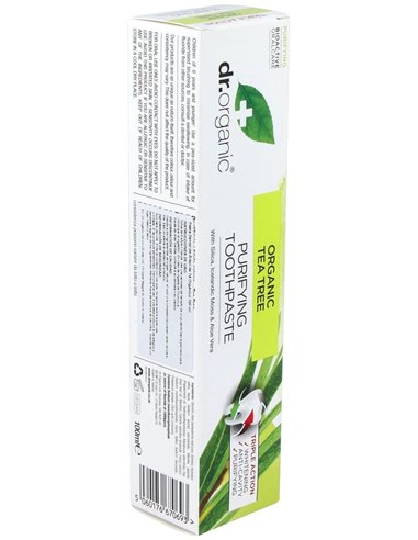 Pasta De Dientes Arbol Del Te Organico 100Ml. de Dr. Organic