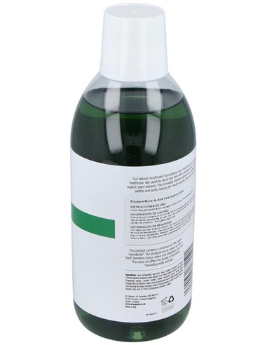 Enjuague Bucal Aloe Vera Organico 500Ml. de Dr. Organic