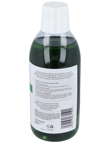 Enjuague Bucal Aloe Vera Organico 500Ml. de Dr. Organic