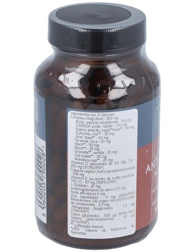 Nutrientes Antioxidantes Complex 100 Vcáps  de Terranova