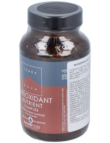 Nutrientes Antioxidantes Complex 100 Vcáps  de Terranova