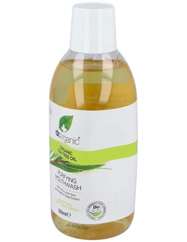 Enjuague Bucal Arbol Del Te Organico 500Ml. de Dr. Organic