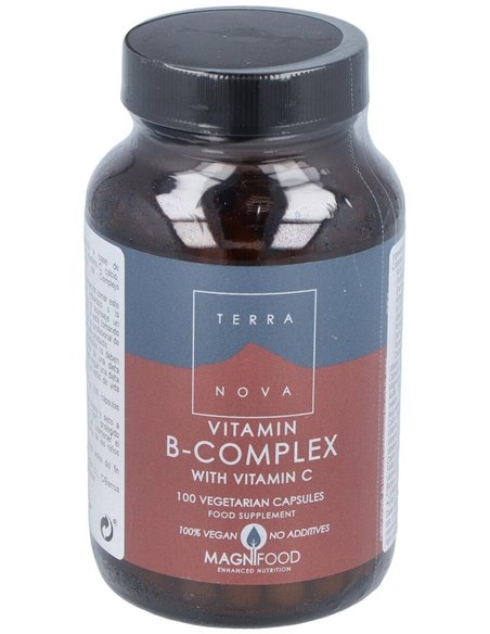 B-Complex Con Vit-C 100Vcap. de Terranova