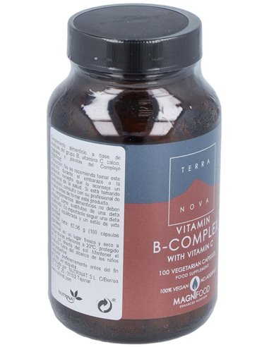 B-Complex Con Vit-C 100Vcap. de Terranova