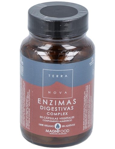 Enzimas Digestivas Complex 50Vcap. de Terranova