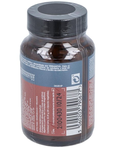 Enzimas Digestivas Complex 50Vcap. de Terranova