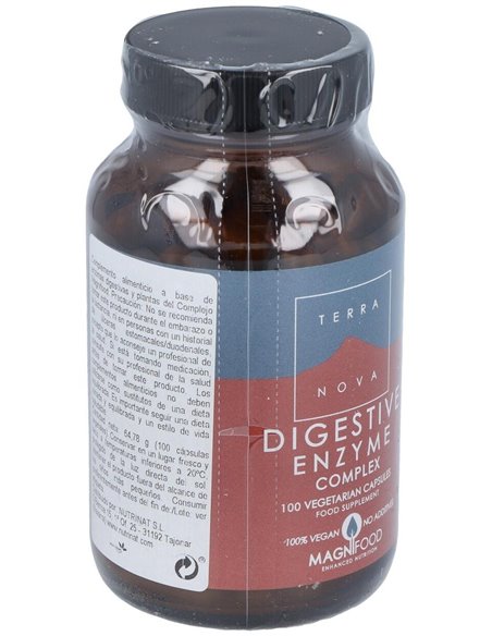Enzimas Digestivas Complex 100Vcap. de Terranova