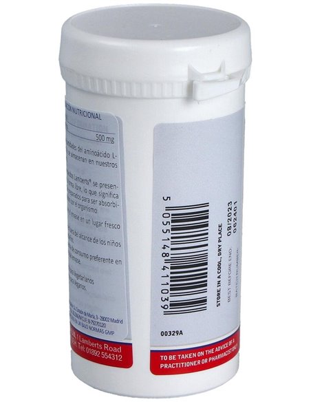 L-Glutamina 500 mg de Lamberts