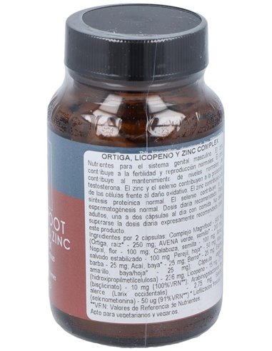 Ortiga,Licopeno Y Zinc  Complex 50Vcap.. de Terranova