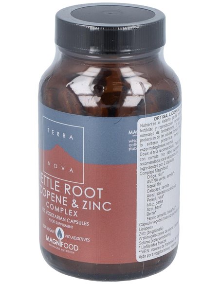 Ortiga,Licopeno Y Zinc Complex 100Vcap.. de Terranova