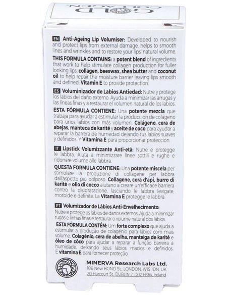 Gold Collagen Anti-Ageing Lip Volumiser 4Gr. de Gold Collagen