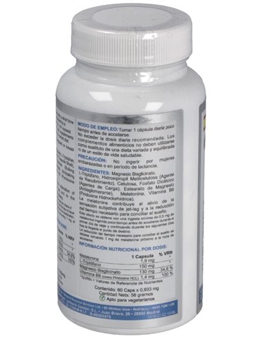 Melatonina Ab 1,9Mg 60Cap. de Airbiotic