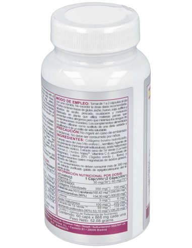 Collagen Hyaluronic Complex 60Cap. de Airbiotic