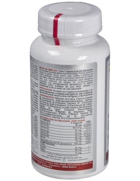 Vitamin B-50 Complex 60Cap. de Airbiotic
