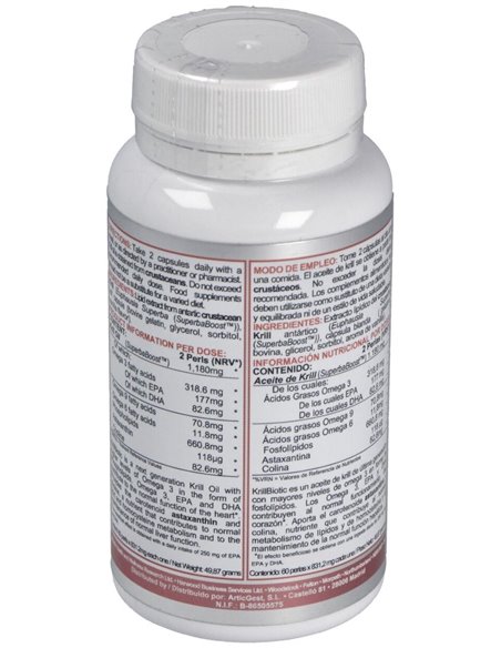 Krillbiotic Ab 590Mg. 60Cap. de Airbiotic