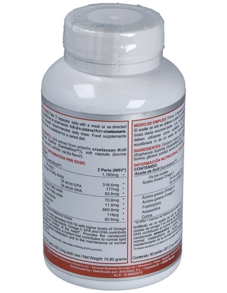 Krillbiotic Ab 590Mg. 90Cap. de Airbiotic