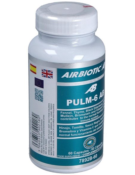 Pulm-6 Ab 60 Capsulas de Airbiotic