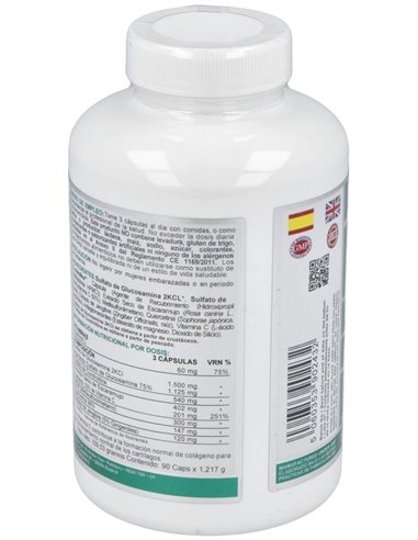 Glucosamina Max Ab Complex 90Cap. de Airbiotic