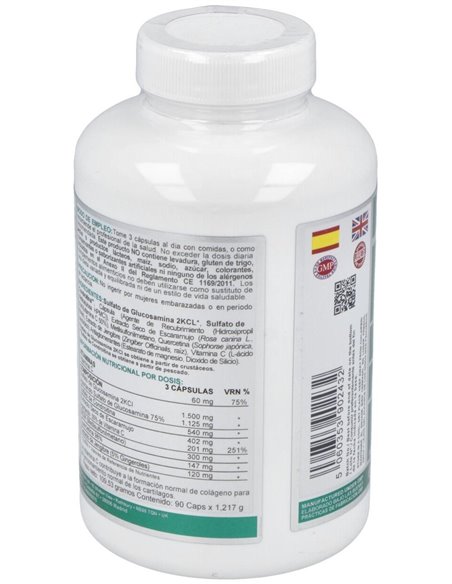 Glucosamina Max Ab Complex 90Cap. de Airbiotic