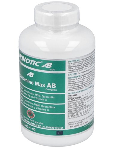 Glucosamina Max Ab Complex 90Cap. de Airbiotic